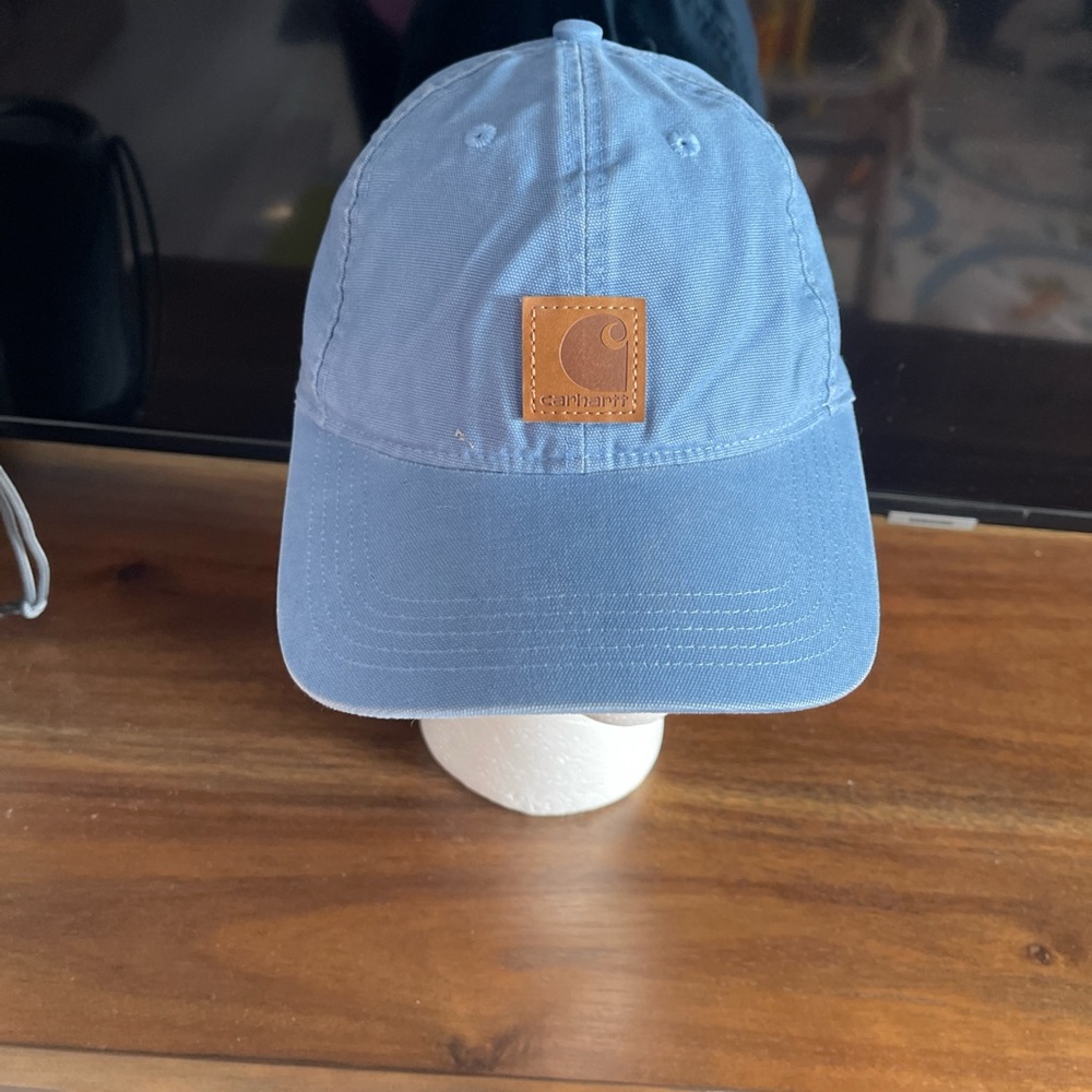 Carhartt Light Blue Cap with Logo Patch